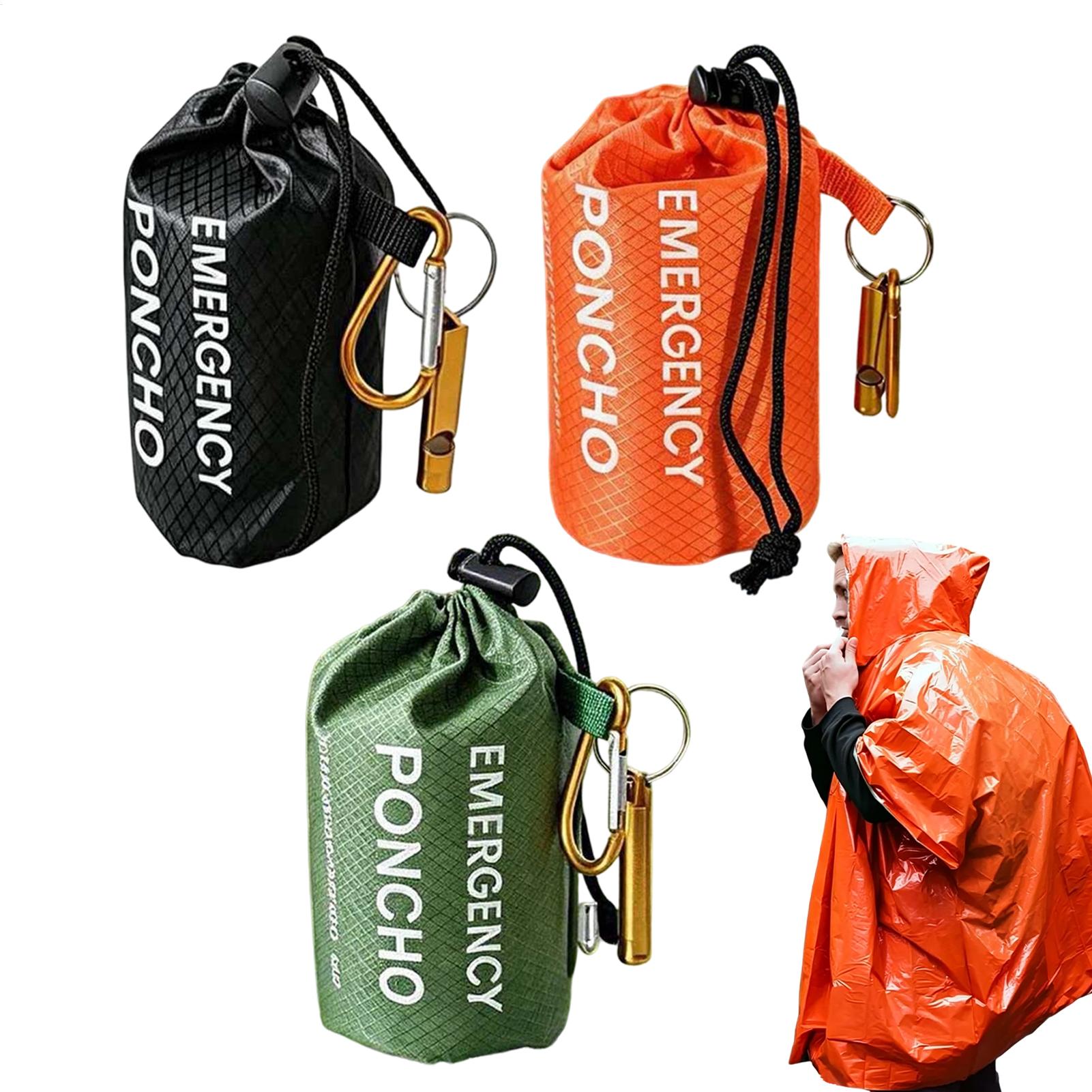 3pcs Survival Emergency Rain P - Survival Blanket Reflective review and price