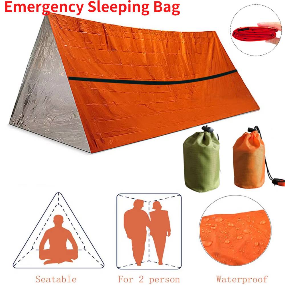 Portable Waterproof Emergency  - Emergency Mylar Tent review and price