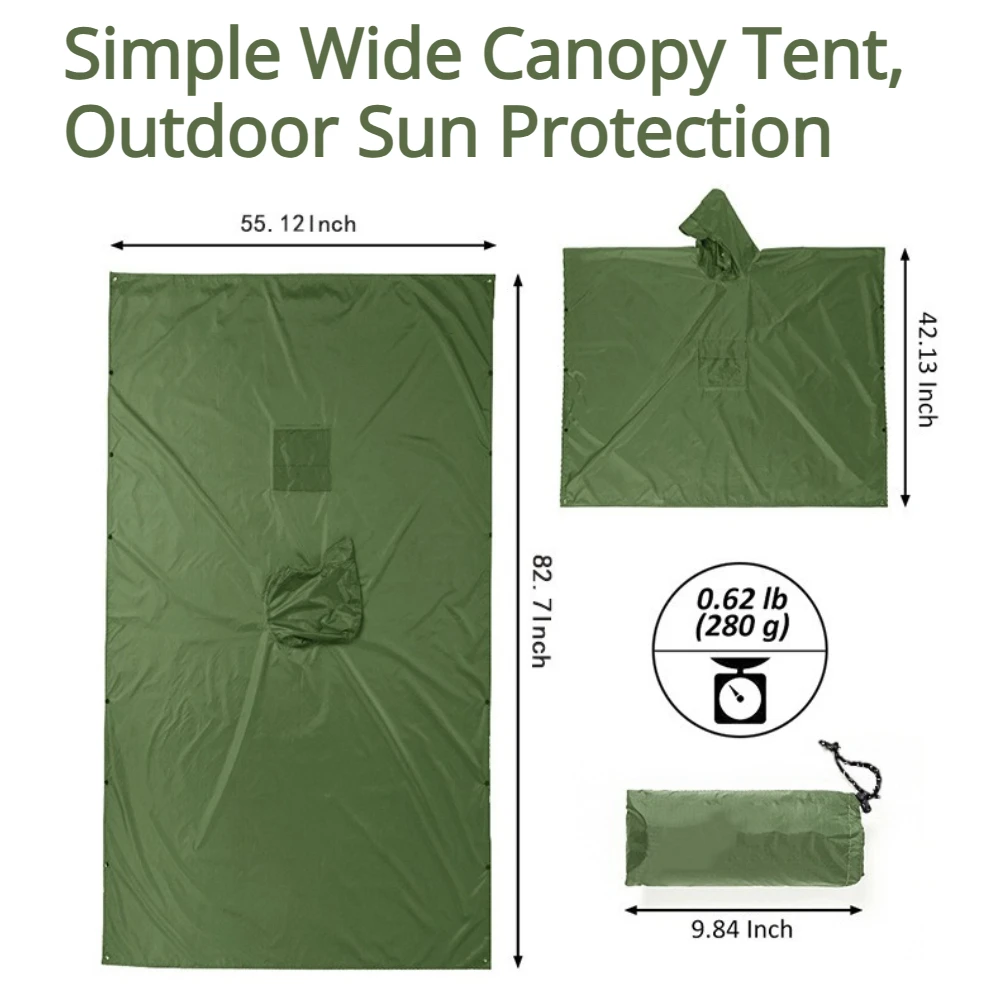 2026 For Camping Hiking 3-in-1 - Emergency Poncho Rain review and price